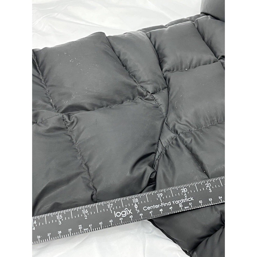 Tommy Hilfiger Black Puffer Jacket Juniors XL White Tag Early to Mid 00's - Picture 10 of 11